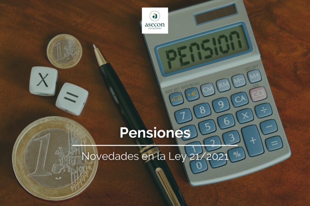 novedades en la ley de pensiones de 2022